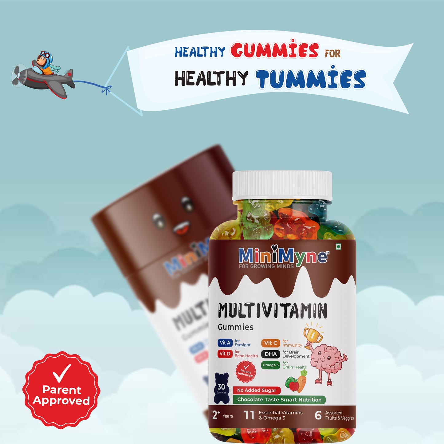 Multivitamin+Omega3  Gummies